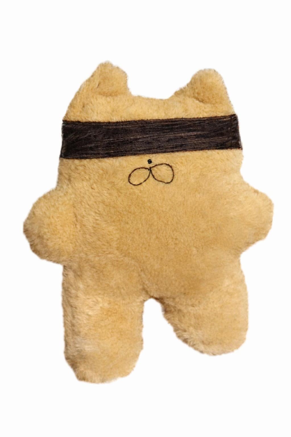 ミニチュア制作初心者の管理人をイメージしたぬいぐるみ