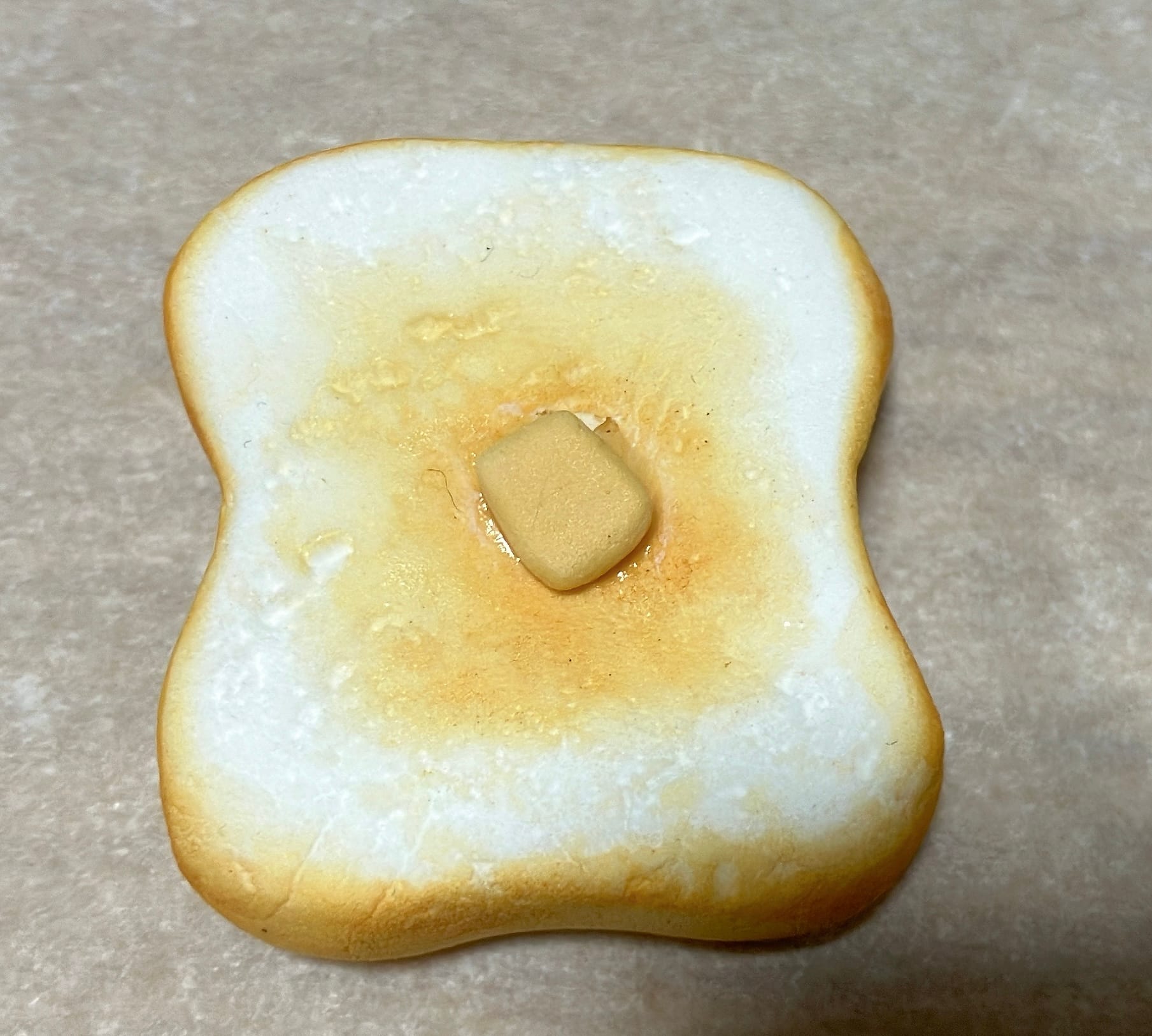 完成したバタートースト