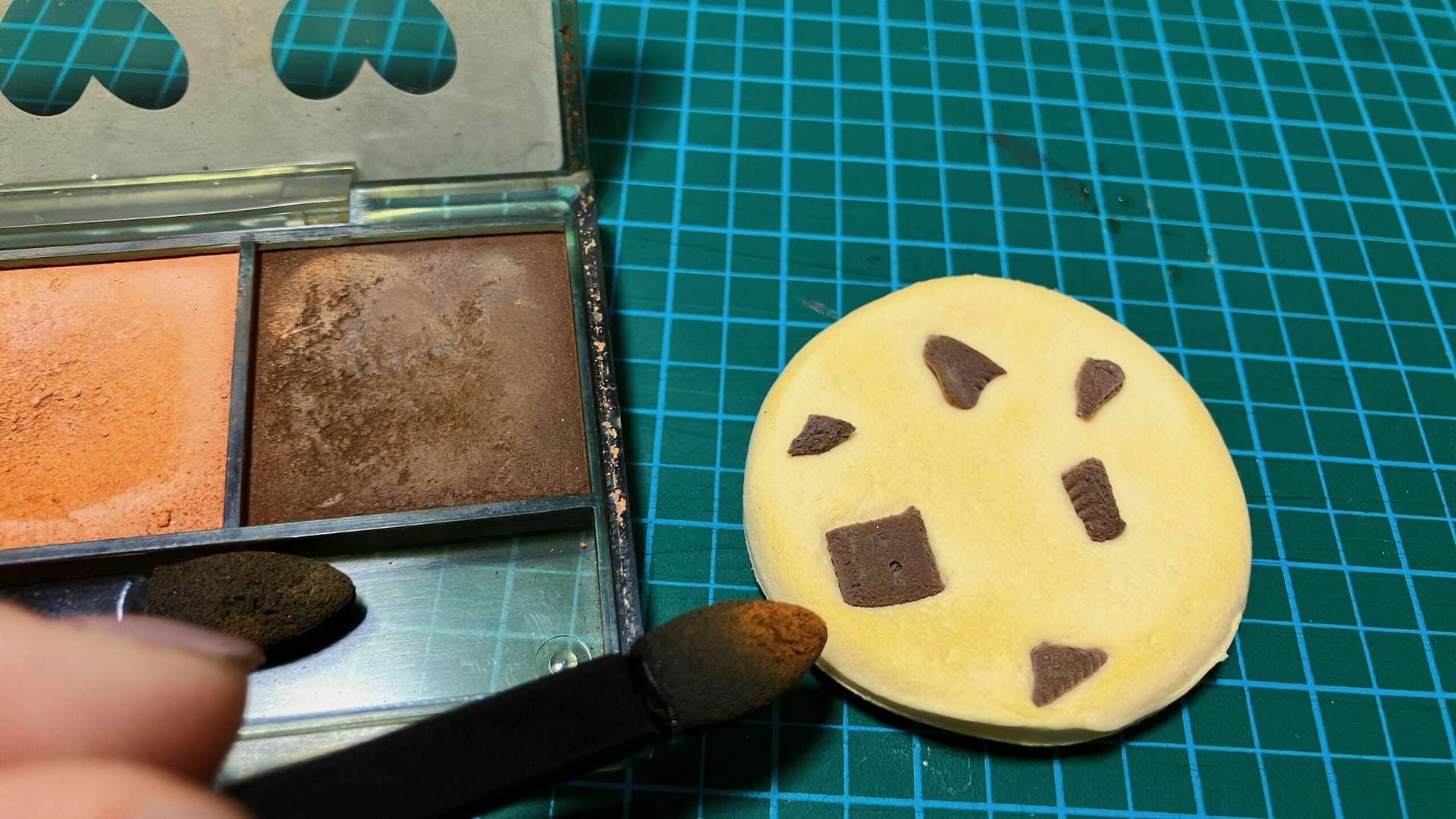 焼き色の達人で色を付ける