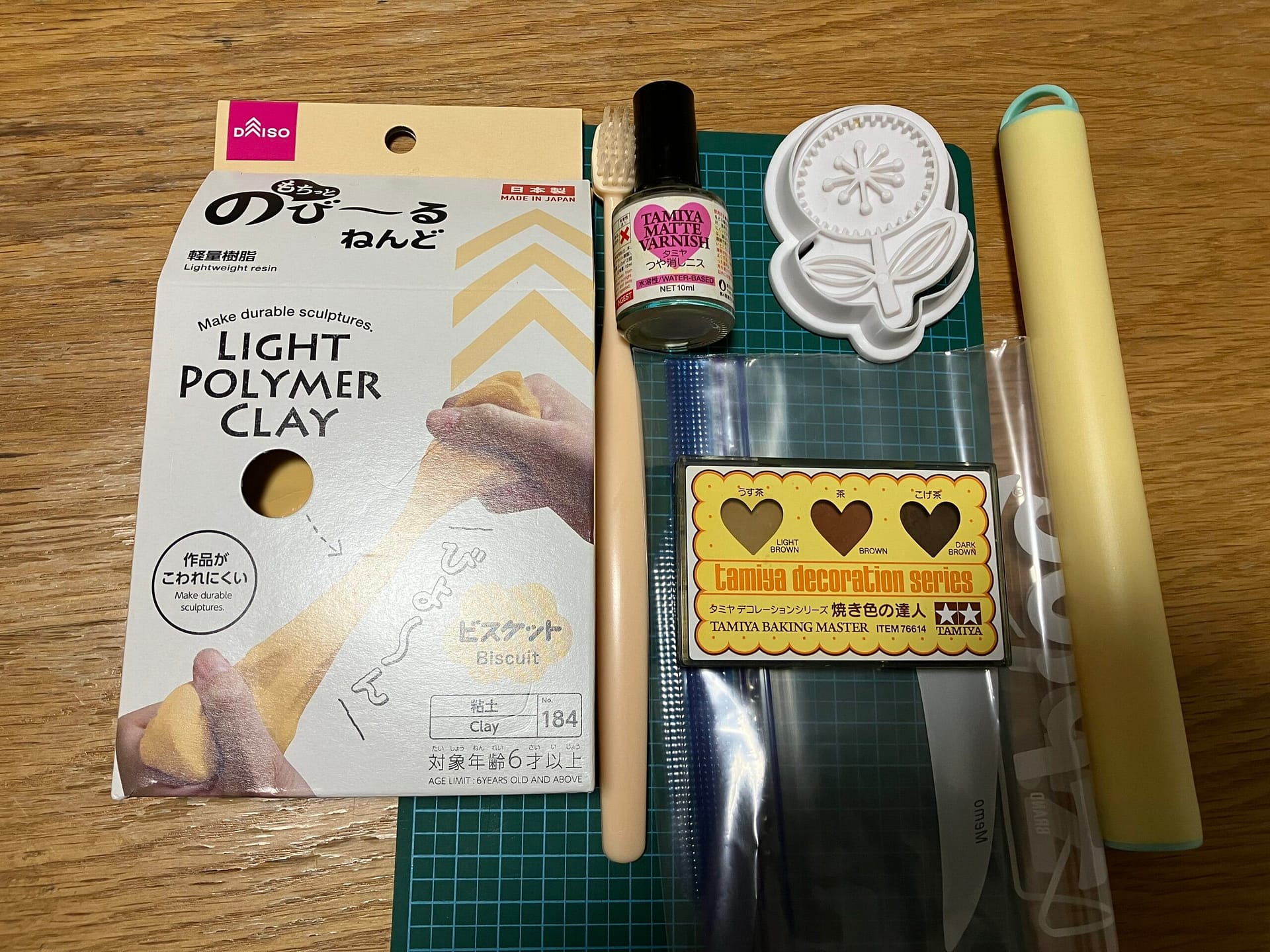 型抜きクッキーの材料