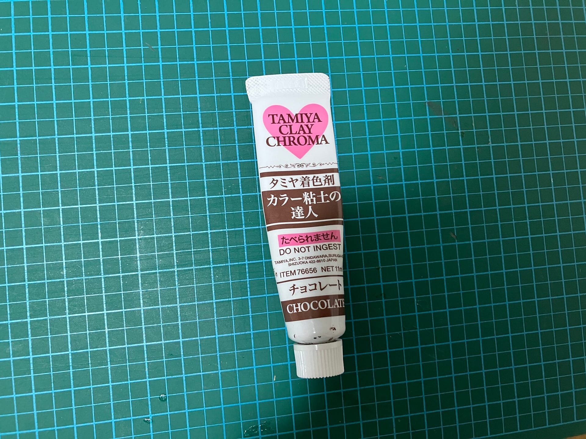 タミヤのチョコレート着色