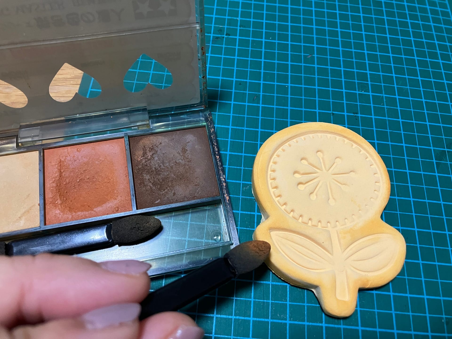 タミヤの焼き色の達人で色を塗る